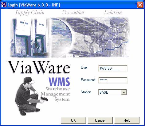 The WMS Main Menu displays. Log Out of Viaware 1. Click the red box in the upper right corner. The window closes. Log out is complete.