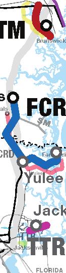 Rail Connectivity on the GWRR to CSX and Norfolk Southern 75 Macon GEORGIA SAN LW Georgia Central Railway (GC) SOUTH CAROLINA Miles (Owned or Leased): 211 Interchanges: CSX (, GA); Heart of Georgia