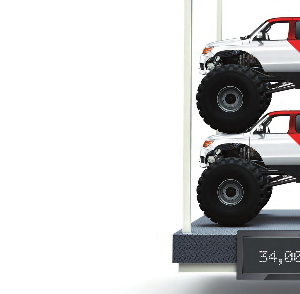 HOW STRONG? MONSTER TRUCK STRONG. One square inch of our state-of-the-art building material can support 34,000 lbs. That s more than the weight of TWO of these gigantic monster trucks.
