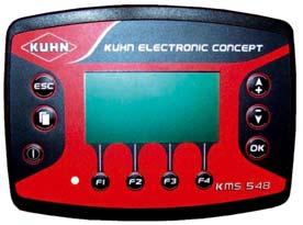 KMS 208 Simple and easy PASSAGE CONTROLLER The KMS 208 box controls seed release, row by row, for 4 to 8 row seed drills.