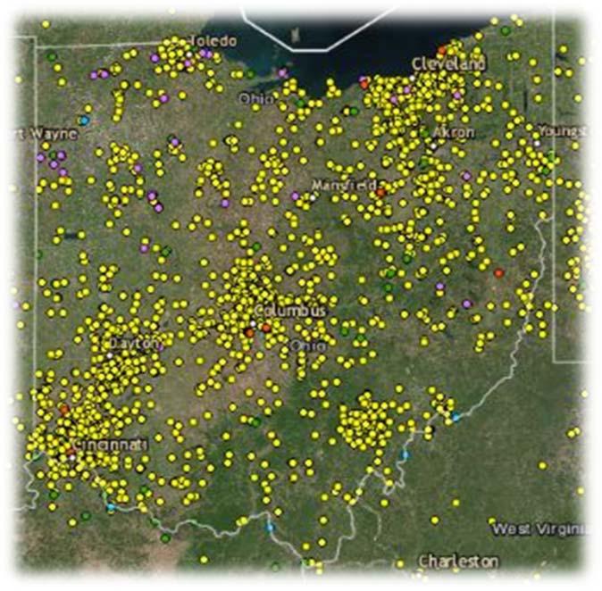 Solar in Ohio Solar Installed: 190MW National Ranking: 28th Homes
