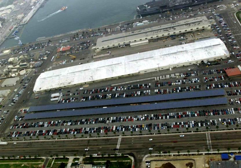 Aerial View of NRSW PV Parking