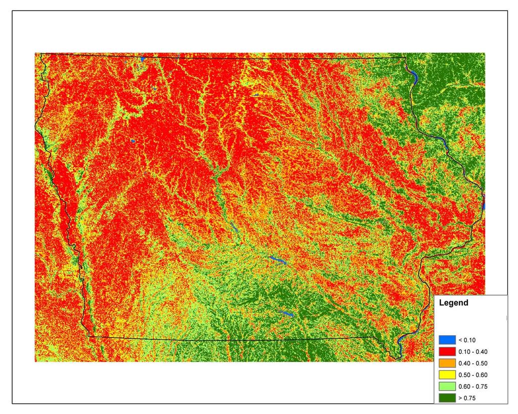 MODIS Normalized Difference Vegetation Index (NDVI-250m), State