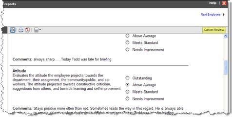 supervisor s feedback on your employee.