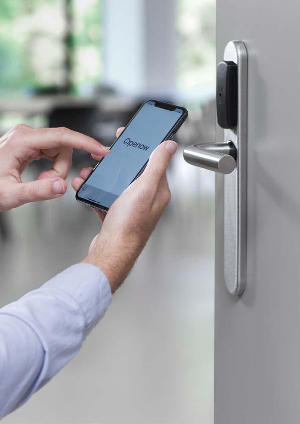 Openow is the intelligent mobile solution for access control Make your workplace