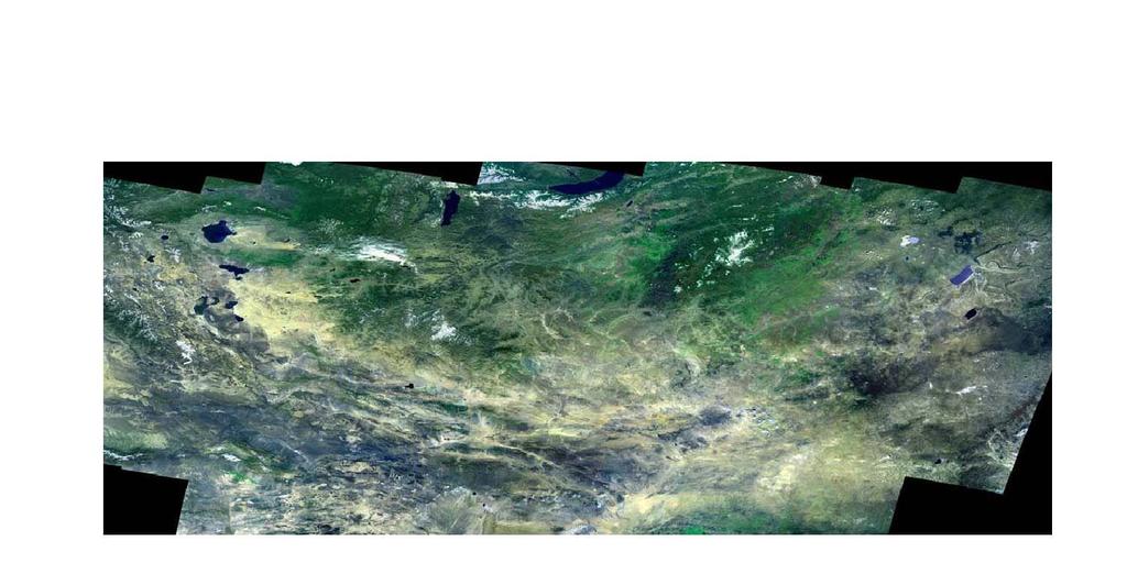 Nationwide Mosaic Image for Mongolia Based on CCD Data of HJ Satellites In Nov.