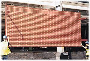 traditional bricks. Lastly, the rate of installation will be analyzed to determine if there is a schedule savings.