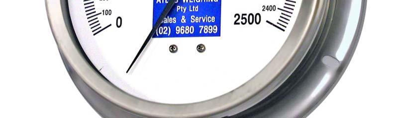 The gauge is operated by a gauge isolator so it is