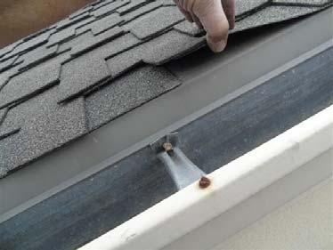 Repair: Complete membrane flashing repairs in accordance with NRCA recommendations and good roofing practices. Follow manufacturer requirements on warranted systems.