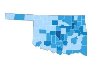 0% Regional Breakdown County 2016 Jobs Oklahoma County, OK 14,513 Tulsa County, OK