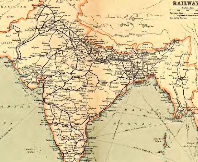 In 1909, freight could move by rail and road seamlessly from Karachi to Lahore to Delhi to