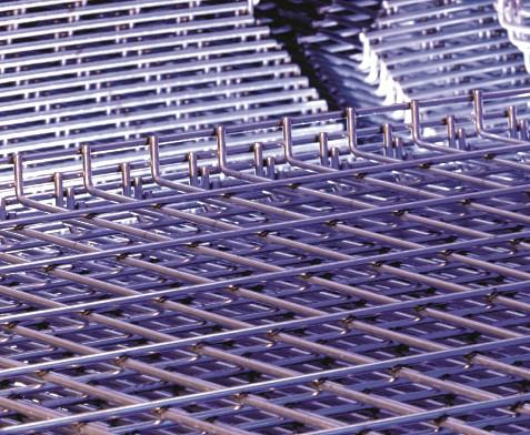 WIRE MESH DECKING is a cost effective galvanized wire mesh deck used with pallet racks. Each deck is reinforced with formed galvanized steel channels that are welded to the wire mesh.