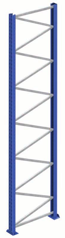 Frames Frames are made up of two uprights with the corresponding horizontal and diagonal bracings, footplates and accessories.