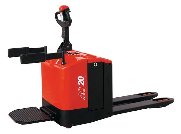 Ride-On Electric Walkie-Stacker An easy to operate choice suited for warehousing tasks that