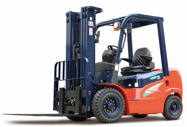 5 to 7 Tonne The 3 wheel electric forklift is useful for quiet and efficient to operate