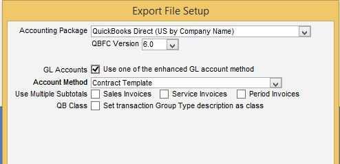 Configure Integration Settings The direct link to QuickBooks offers many unique settings that provide an expanded method of integrating your invoices and purchase orders.