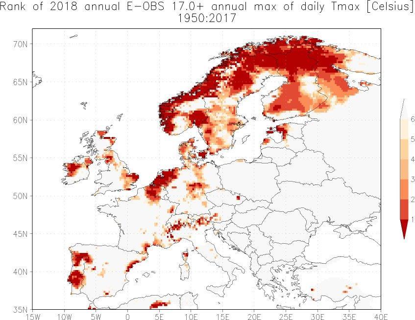 Europe had a massive heat wave in the
