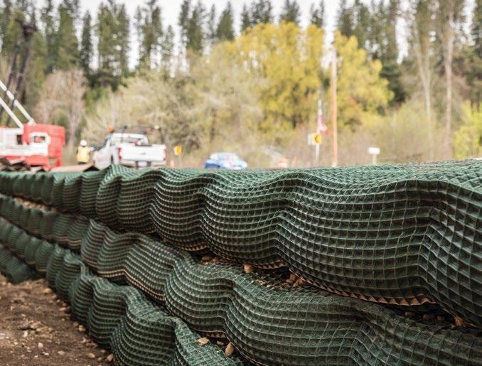 ARMORMAX Engineered Earth Armoring Solutions is composed of High Performance Turf Reinforcement Mats (HPTRMs) and Engineered Earth Anchors (EEA) that work