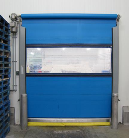 hygienic 16'W x 15'H Optional counterweighted lift assist High-speed