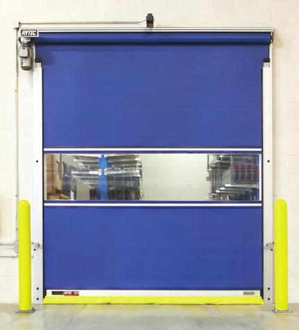 wind Maximum size up to 35'W x 24'H; maximum door size up to 600 sq ft High-speed