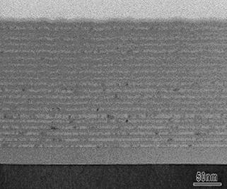 TEM analysis a-si/sinx multilayer as-deposited at 250oC and annealed at 850oC for 30 min.
