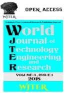 World Journal of Technology, Engineering and Research, Volume 3, Issue 1 (2018) 78-86 Contents available at WJTER World Journal of Technology, Engineering and Research Journal Homepage: www.wjter.