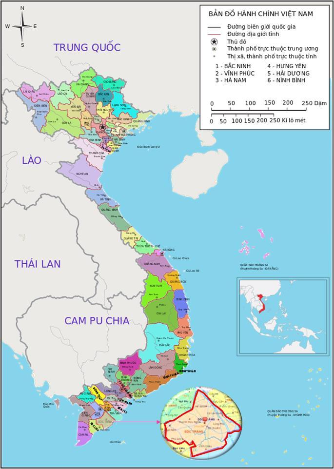 Background Soc Trang Province: Located in the very estuarine (river mouth) and coastal zone of Bassac (Hau) river, one of the largest mainstreams of the Mekong Delta (MKD), having specific delta