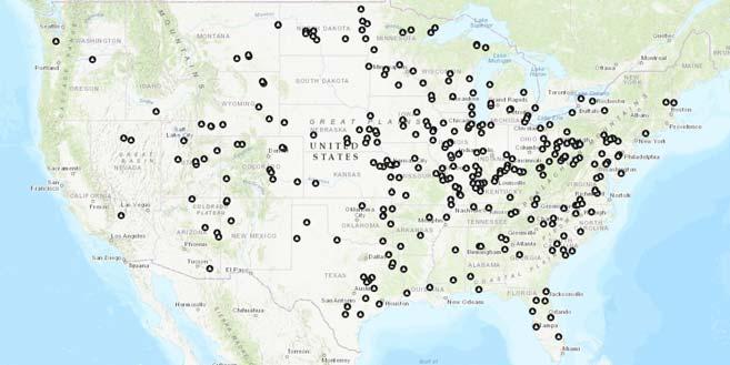 Non-renewable Electric Energy Plants Coal Plants in the US: