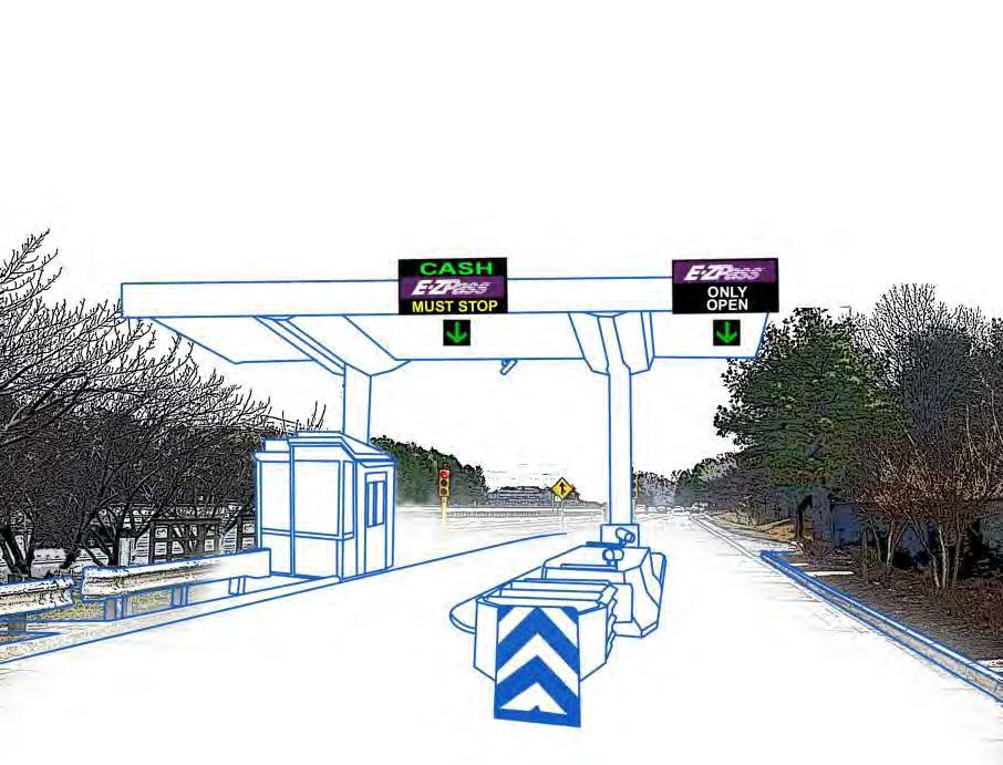 lanes, similar to the Dulles Greenway and other toll facilities; and 4)