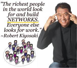 Today s Wealth is in building Networks or Communities, so build your own!!! Want more time to enjoy life? You have to leverage your time to create more time.