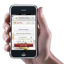7 FourSquare, Mobile Apps Urbanspoon, Yelp, iphone, SMS Text Stay