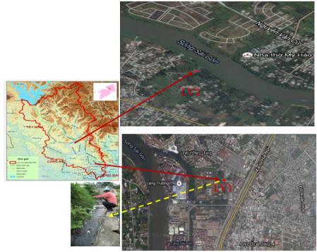 13 sewer system of Phuoc Long clusters and then connected to Rach Chiec river, Thu Duc District, Ho Chi Minh City (Figure 3-3).