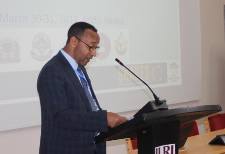 1. Official opening Dr. Wubalem Tadesse, the Director General of the Ethiopian Environment and Forest Research Institute (EEFRI), officially opened the workshop.