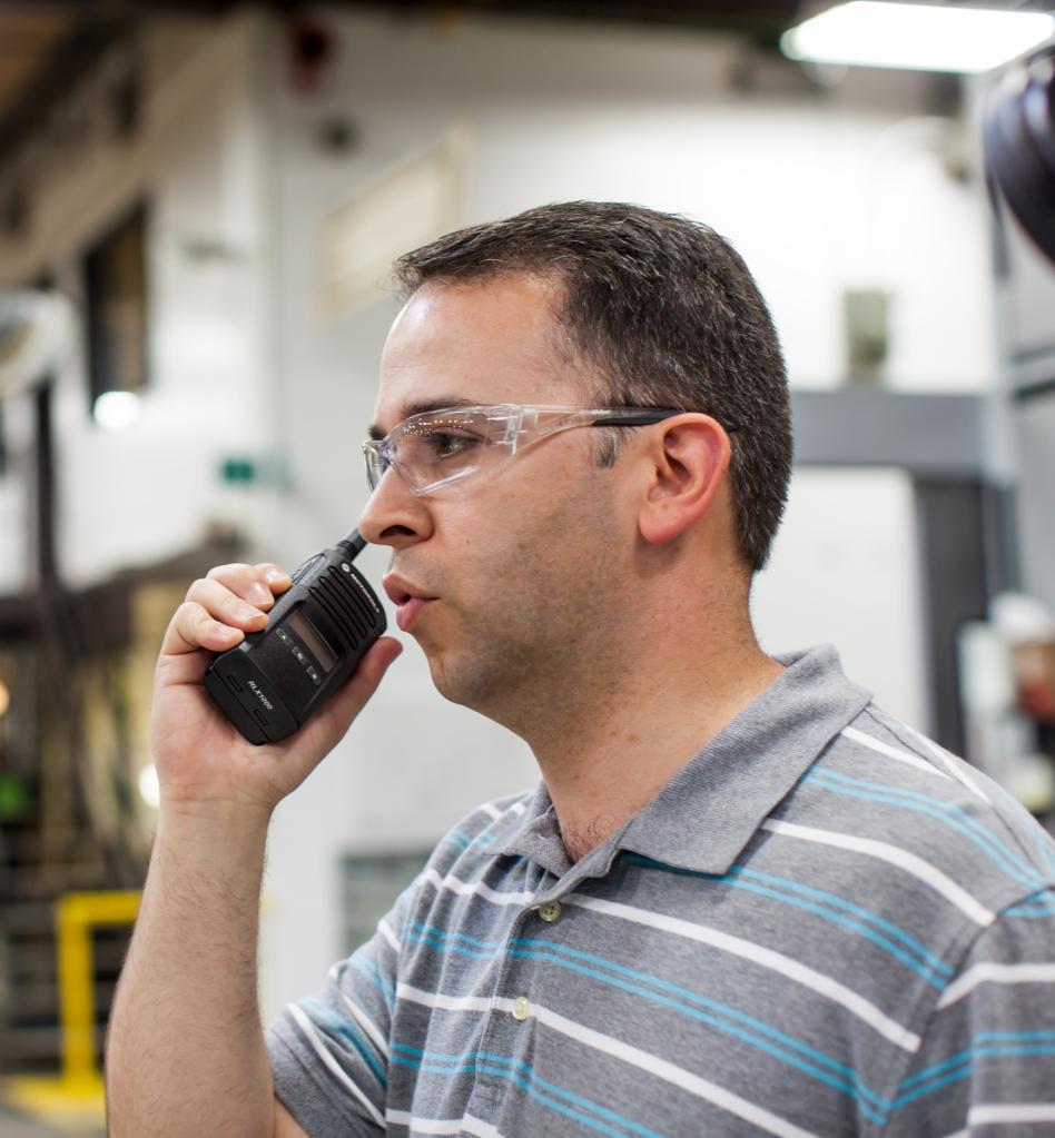 DIGITAL TWO- WAY RADIOS Migrate from legacy technology, add interoperability with WiFi devices Comply with FCC Narrowbanding requirements Eliminate Distracting
