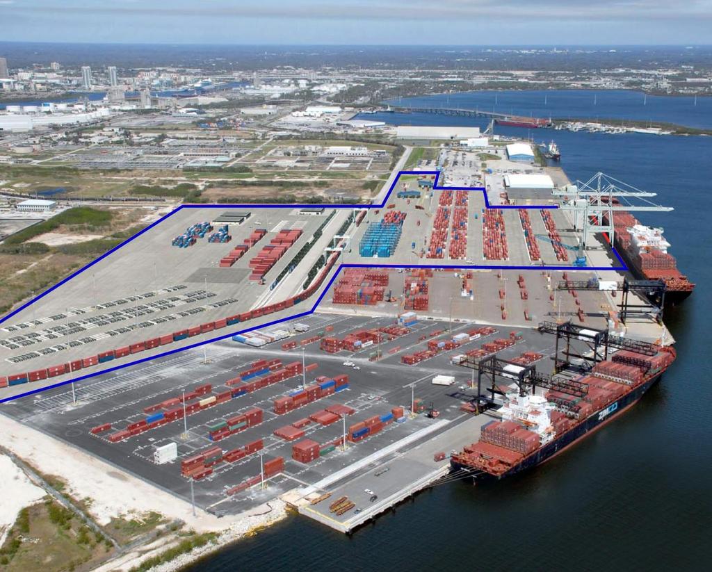 Port Tampa Bay Container Terminal Expansion Currently: 43 foot