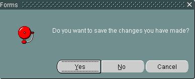 and click the OK button 5. Click Yes to save the changes 6.