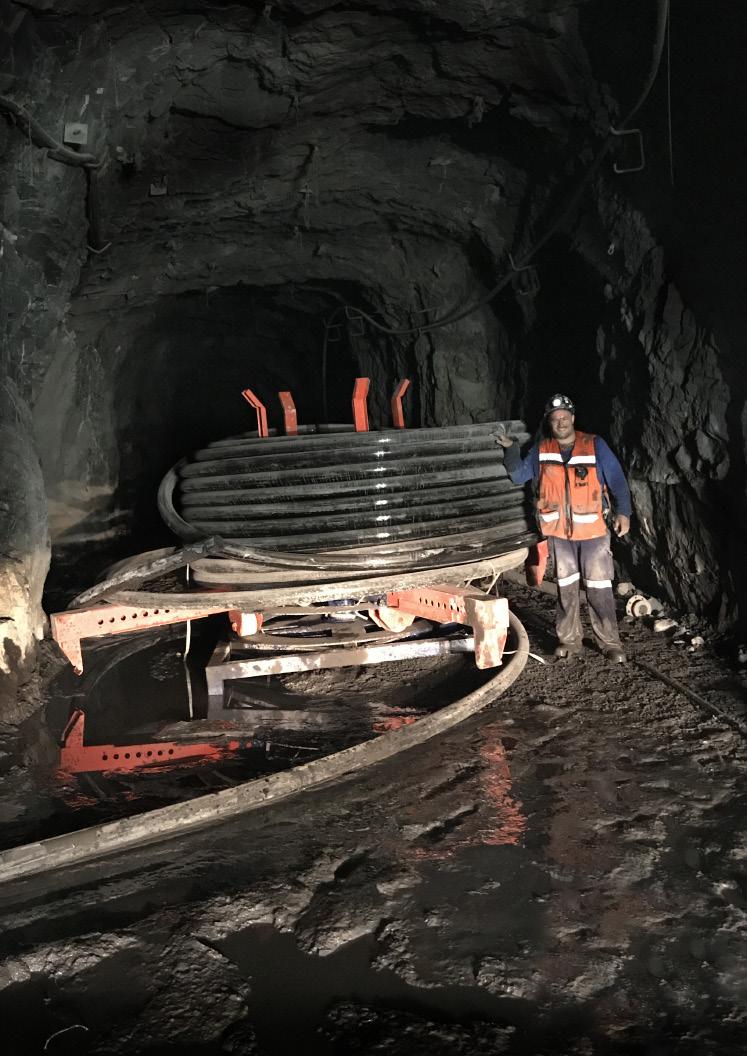 6. COMPRESSED AIR Working deep underground, mining for the precious natural resources of the Earth can present fierce challenges for workers even with the advancements of modern technology.