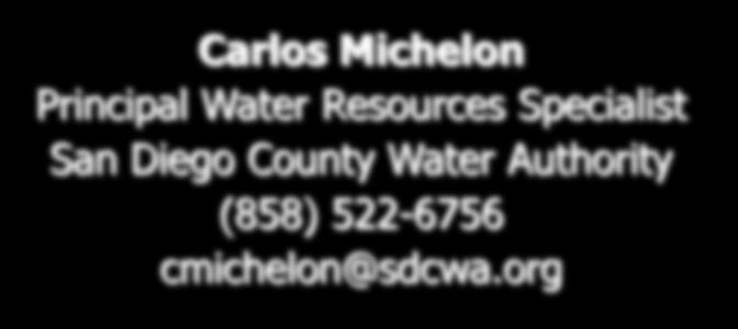 Diego County Water