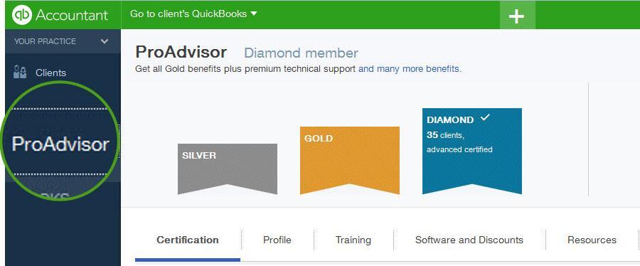 PROADVISOR PROGRAM ACCESS It is as easy as signing up for your FREE QuickBooks Online Accountant access.