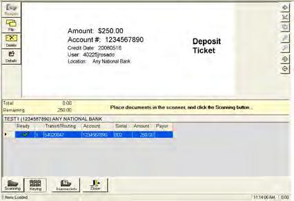 Payment detail capture Automated posting