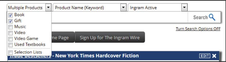 How to Navigate in ipage Search Toolbar Use the Search Toolbar to look up individual titles or subject categories.