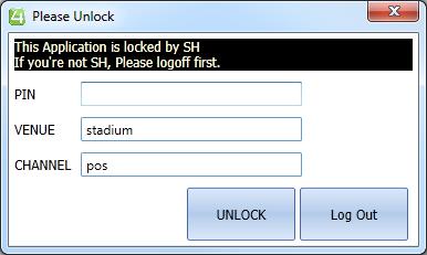 MISCELLANEOUS TASKS In addition to creating and managing ticket bookings, there are a number of additional tasks that can be performed within the Green 4 Ticketing application: Lock the terminal Log
