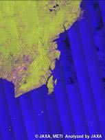 Application of Satellite ALOS Daichi Data Figure 1 50-meter