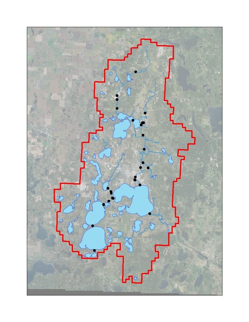Methods and Guidelines The Pelican River Watershed District began a comprehensive water quality monitoring program in 1995, monitoring lakes and streams throughout the District.
