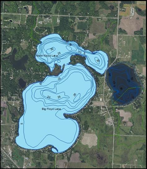8 The results of the TSI analysis on the 2016 monitoring data show that PRWD lakes are predominantly mesotrophic (TSI 40-50) with some lakes very near, or just beyond the eutrophic threshold.