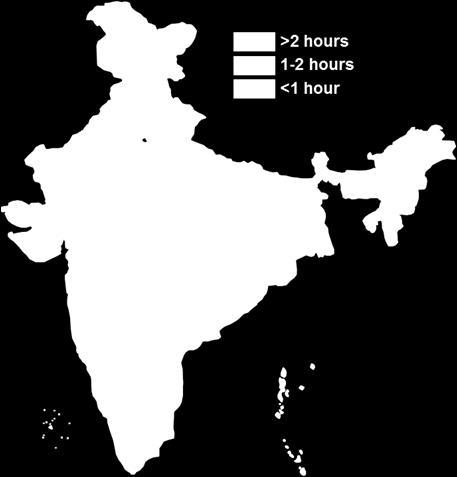While there were states such as Rajasthan and Maharashtra where only 20-30 minutes were spent at any border on average, there were other states such as Bihar and Jharkhand where commercial vehicles