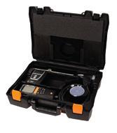 Flue gas testo 320 Highly efficient flue gas analyzer testo 320 Fast and easy menu structure Measurement of flue gas, draught, pressure, CO environment and differential temperature Also suitable for