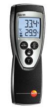 Temperature testo 925/testo 922 Temperature measuring instruments testo 925/ testo 922 Ideal for application in heating, air conditioning and ventilation areas With optional radio probes Display of