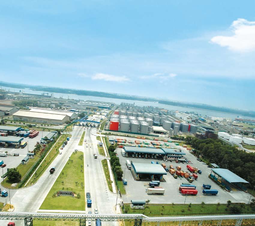 The Complete Johor Port is a dedicated and complete multi-purpose port offering comprehensive services.