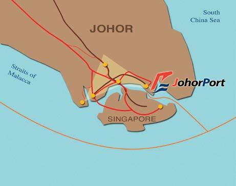 Multi-purpose port Located at the southern-most tip of Peninsula Malaysia, Johor Port is strategically positioned in the